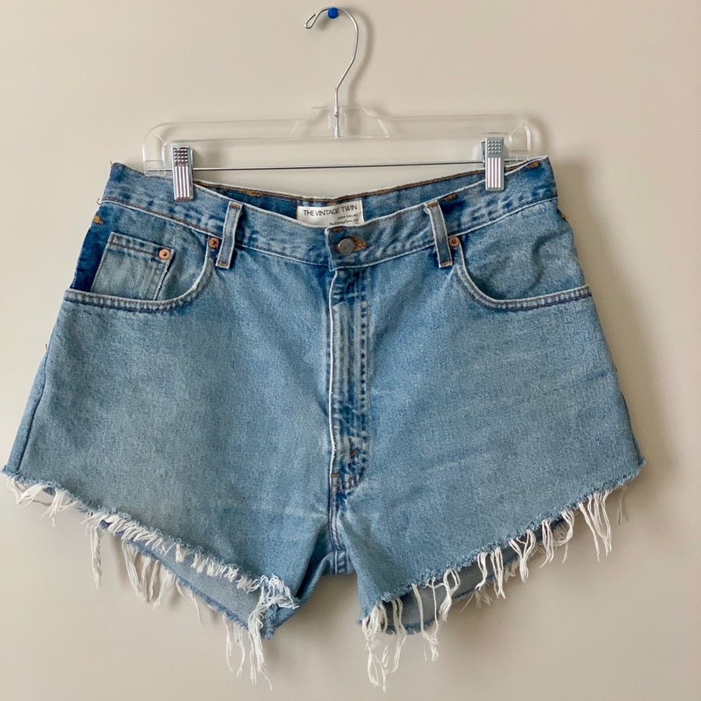 Lt Wash LEVI CUT OFFS ! From TheVintageTwin